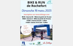 BIKE & RUN de Rochefort 2025